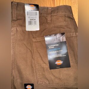 Dickies Carpenter Jeans - Relaxed Fit Dark Brown